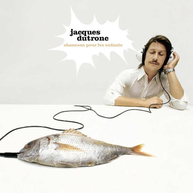 Music print | Jacques Dutronc - Chansons pour les enfants poster connecté