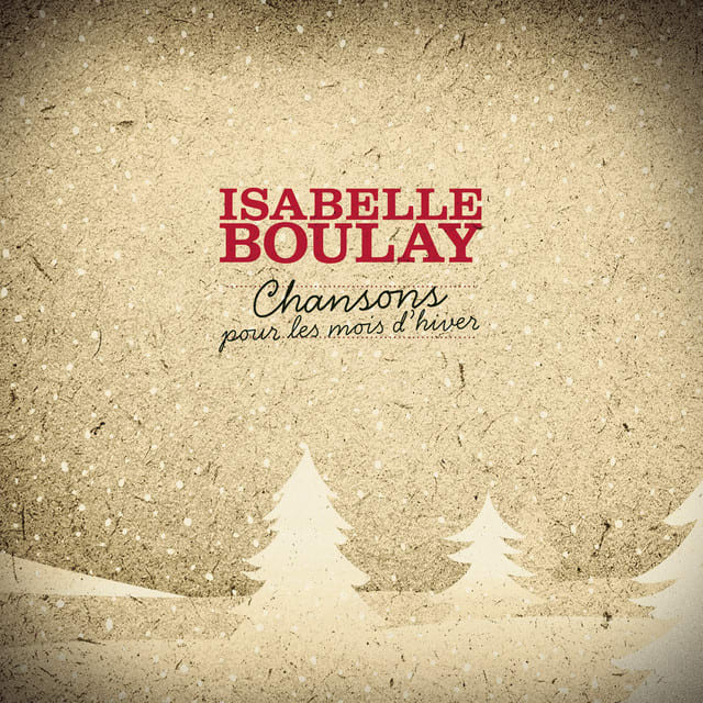 Music print | Isabelle Boulay - Chansons pour les mois d'hiver poster connecté