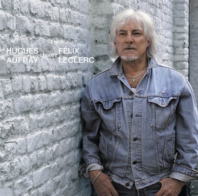 Music print | Hugues Aufray - Chante Felix Leclerc poster connecté
