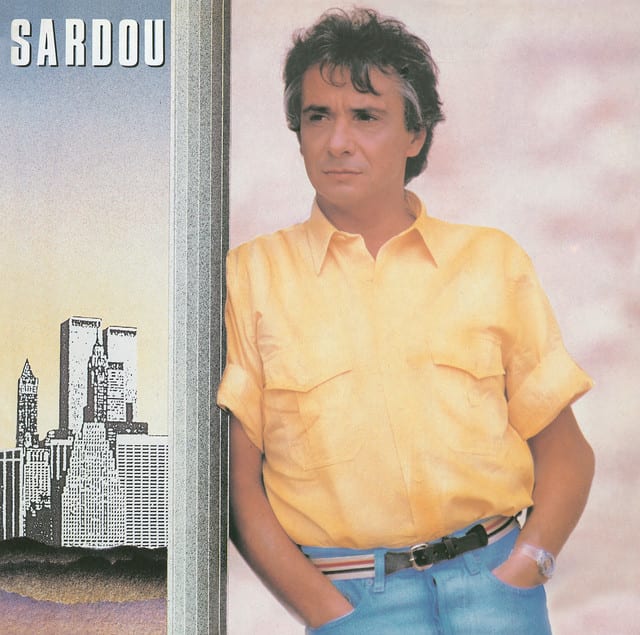 Music print | Michel Sardou - Chanteur De Jazz poster connecté