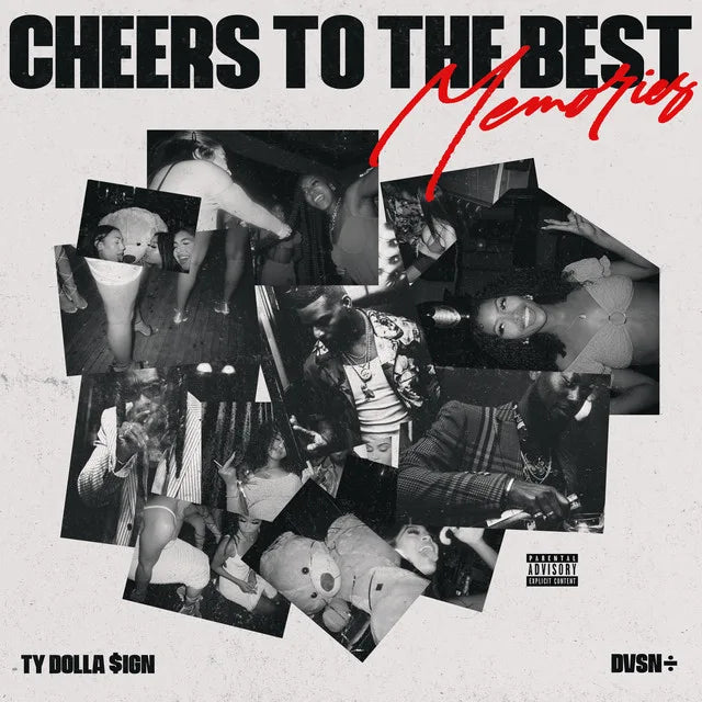 Music print | dvsn & Ty Dolla $ign - Cheers to the Best Memories poster connecté