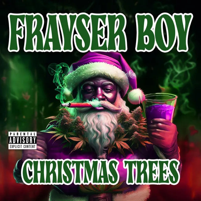 Music print | Frayser Boy - Christmas Trees poster connecté