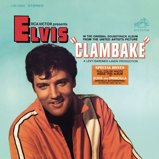 Music print | Elvis Presley - Clambake poster connecté