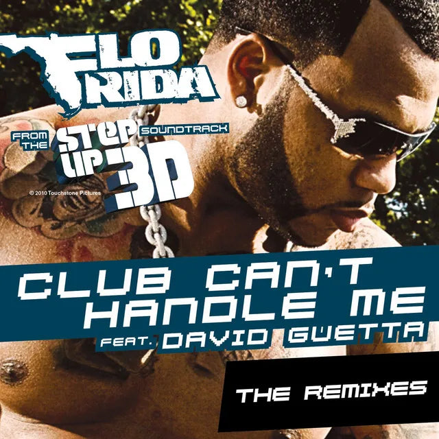 Music print | Flo Rida - Club Can't Handle Me (feat. David Guetta) [Remixes] poster connecté
