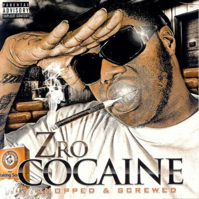 Music print | Z-Ro - Cocaine (Screwed) poster connecté