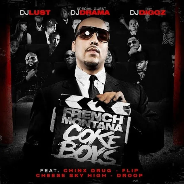 Music print | French Montana - Coke Boys poster connecté