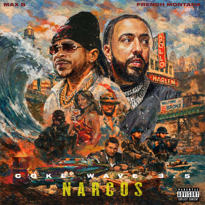 Music print | French Montana & Max B - Coke Wave 3.5: Narcos