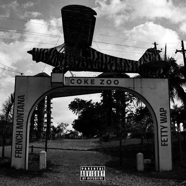 Music print | French Montana & Fetty Wap - Coke Zoo poster connecté