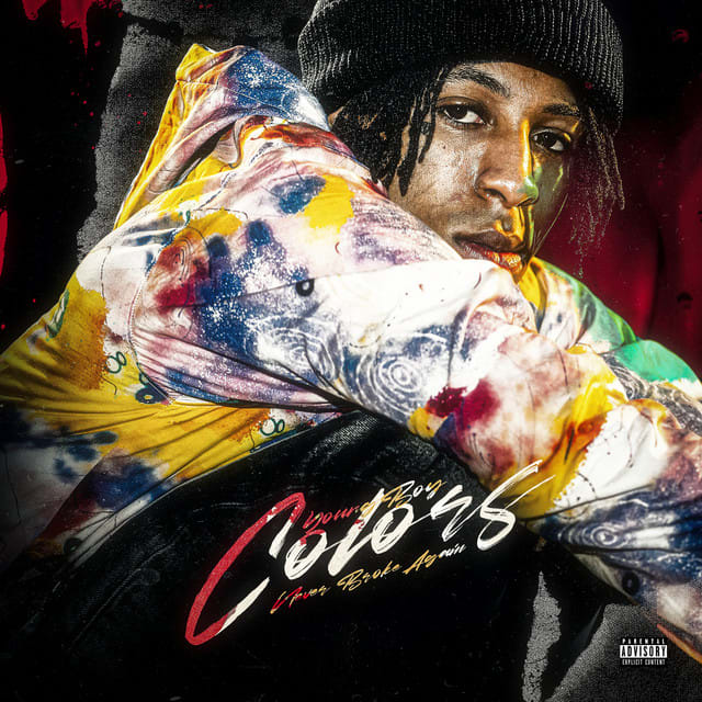 Music print | YoungBoy Never Broke Again - Colors poster connecté