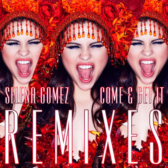 Music print | Selena Gomez - Come & Get It Remixes poster connecté