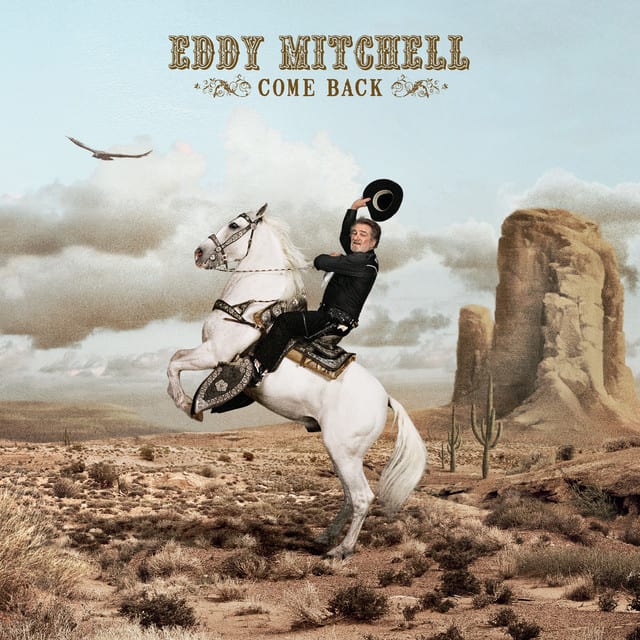 Music print | Eddy Mitchell - Come Back poster connecté