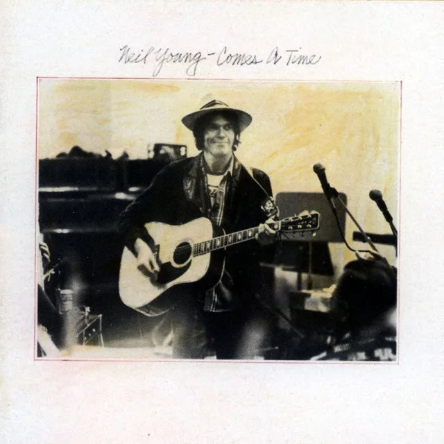 Music print | Neil Young - Comes a Time poster connecté