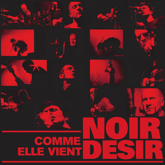 Music print | Noir Désir - Comme elle vient - Live 2002 poster connecté