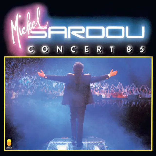 Music print | Michel Sardou - Concert 85 (Live au Palais des Congrès, Paris / 1985) poster connecté
