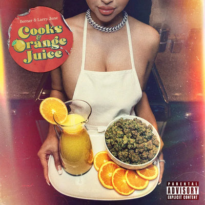 Music print | Berner & Larry June - Cooks & Orange Juice