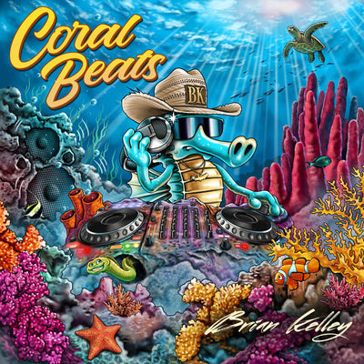 Music print | Brian Kelley - Coral Beats