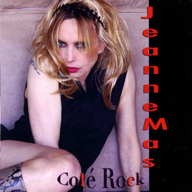 Music print | Jeanne Mas - Coté Rock poster connecté