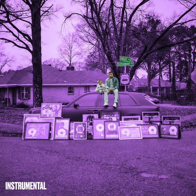 Music print | NLE Choppa - Cottonwood 2 (Instrumental) poster connecté