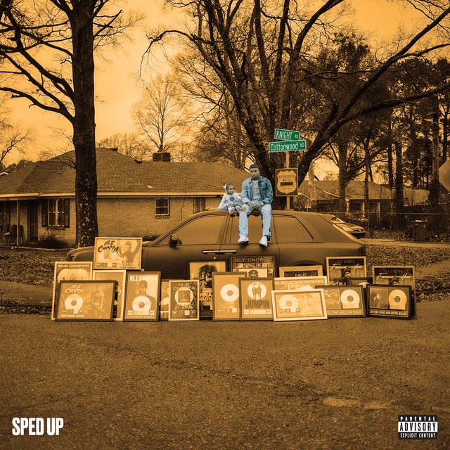 Music print | NLE Choppa - Cottonwood 2 (Sped Up) poster connecté