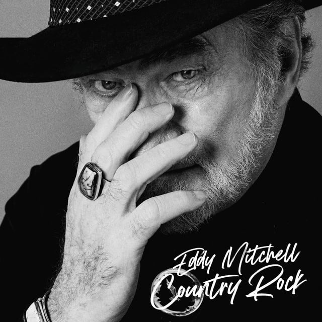 Music print | Eddy Mitchell - Country Rock poster connecté