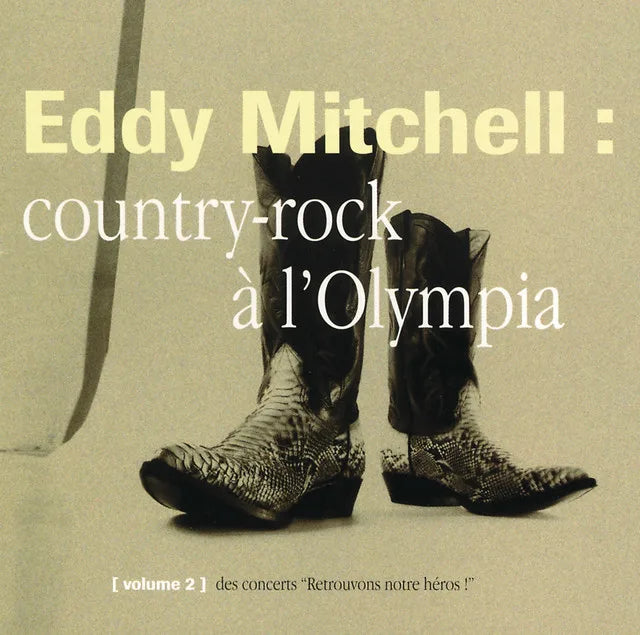 Music print | Eddy Mitchell - Country Rock Olympia 94 poster connecté