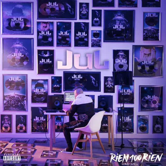 Music print | Jul - Rien 100 rien poster connecté