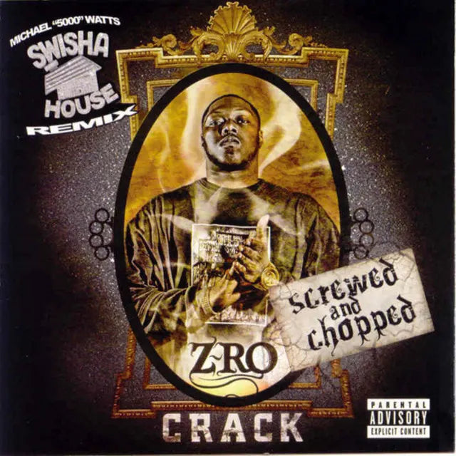 Music print | Z-Ro - Crack (Screwed) poster connecté