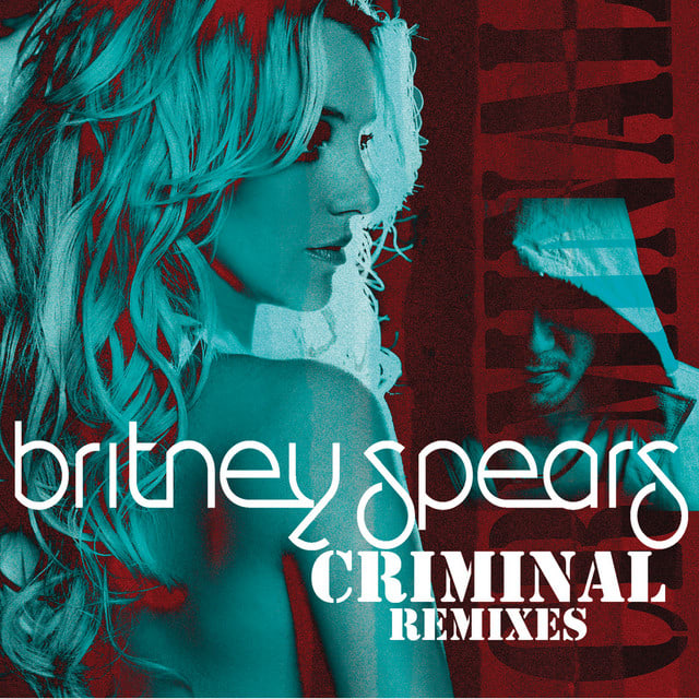 Music print | Britney Spears - Criminal (Remixes) poster connecté