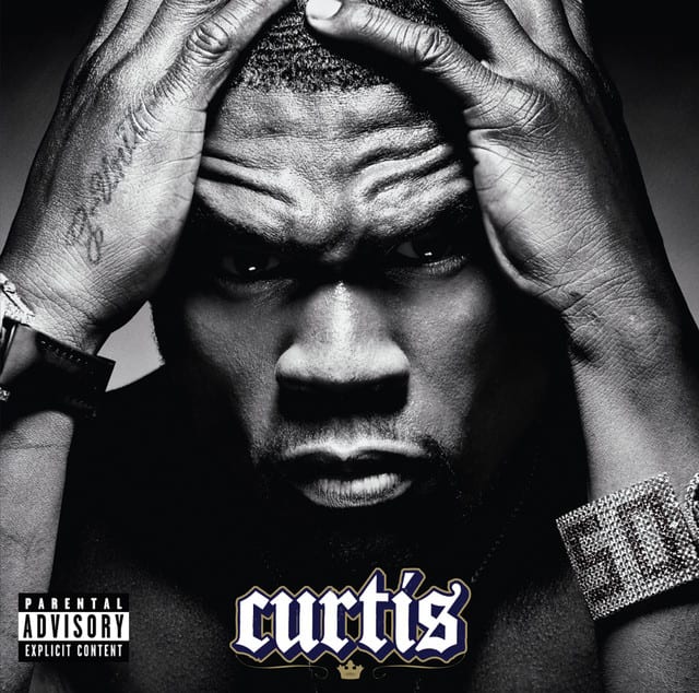 Music print | 50 Cent - Curtis poster connecté
