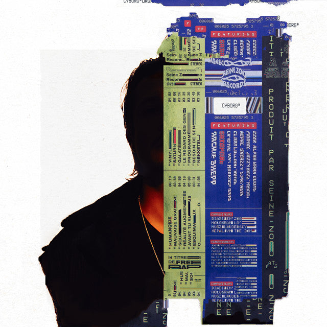 Music print | Nekfeu - Cyborg poster connecté