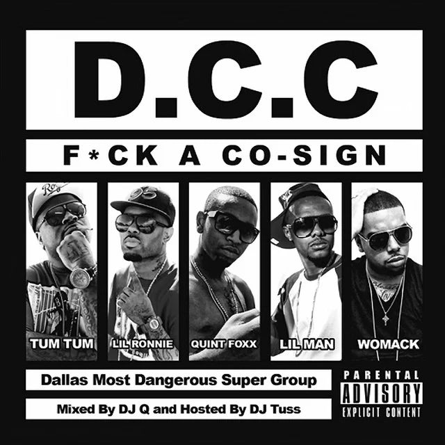 Music print | Tum Tum - D.C.C. Fuck A Co-Sign poster connecté