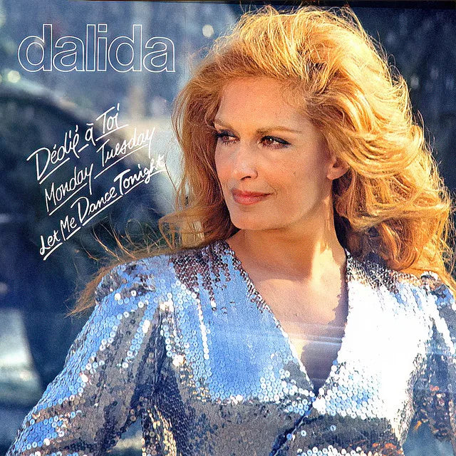 Music print | Dalida - Dédié à toi - Monday, Tuesday poster connecté
