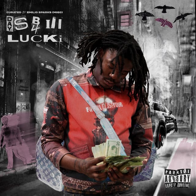 Music print | LUCKI - Days B4 III poster connecté