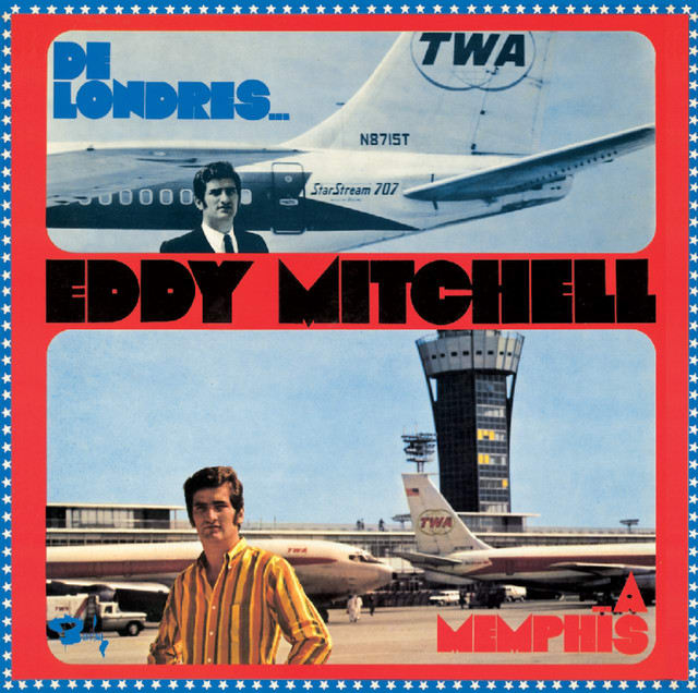 Music print | Eddy Mitchell - De Londres A Memphis poster connecté