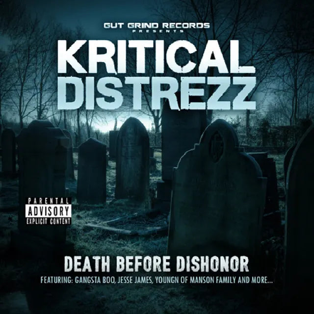 Music print | Kritical Distrezz - Death Before Dishonor poster connecté