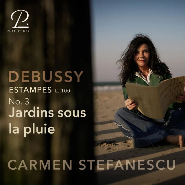 Music print | Claude Debussy & Carmen Stefanescu - Debussy: Estampes, L. 100: No. 3, Jardins sous la pluie poster connecté