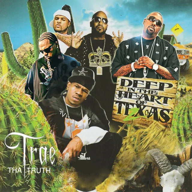 Music print | Trae Tha Truth - Deep in the Heart of Texas 2 poster connecté
