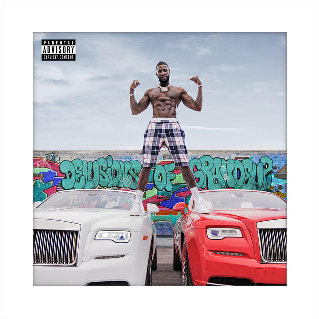 Music print | Gucci Mane - Delusions of Grandeur poster connecté