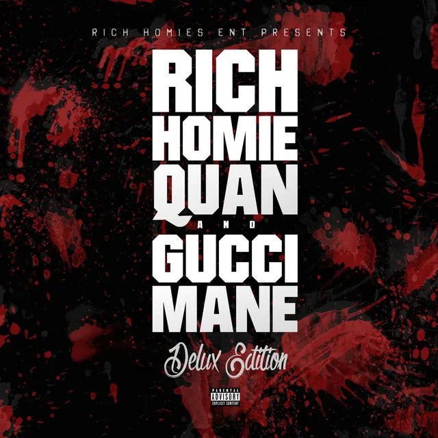 Music print | Rich Homie Quan - Deluxe Edition (Rich Homies Ent Presents Rich Homie Quan & Gucci Mane) poster connecté