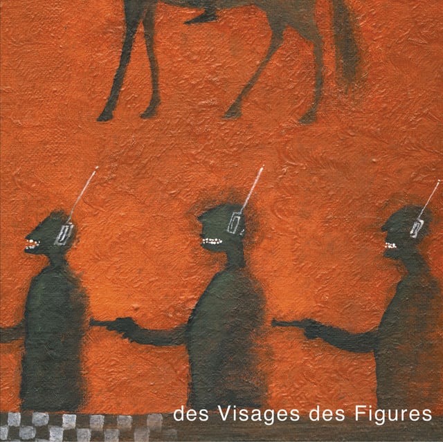Music print | Noir Désir - Des visages des figures poster connecté
