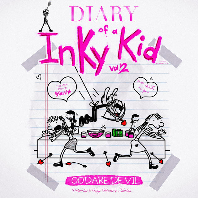 Music print | Oodaredevil - Diary of a inky kid vol.2 poster connecté