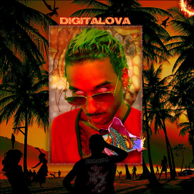 Music print | Laylow - Digitalova poster connecté