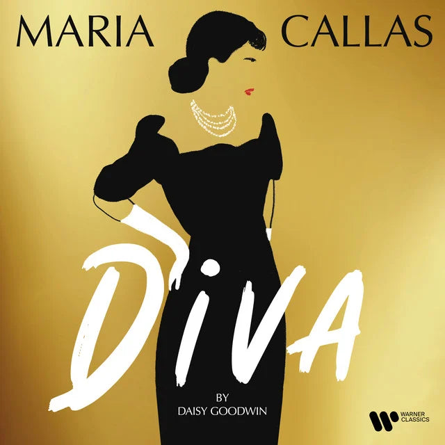 Music print | Maria Callas & Camille Saint-Saëns & Charles Gounod & Gaetano Donizetti & Georges Bizet & Giacomo Puccini & Gioachino Rossini & Giuseppe Verdi & Vincenzo Bellini - Diva by Daisy Goodwin poster connecté