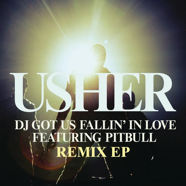 Music print | USHER - DJ Got Us Fallin' In Love - Remixes EP poster connecté