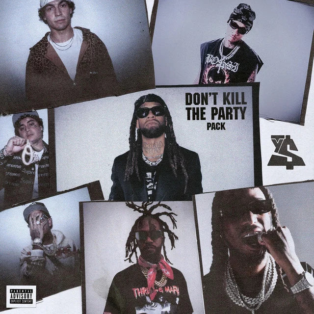 Music print | Ty Dolla $ign - DON'T KILL THE PARTY PACK poster connecté