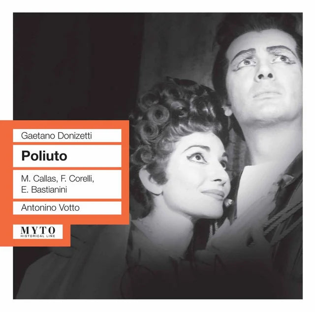 Music print | Gaetano Donizetti & Ettore Bastianini & Maria Callas & Franco Corelli & Antonino Votto & Herbert von Karajan & Orchestra Del Teatro Alla Scala, Milano - Donizetti: Poliuto poster connecté