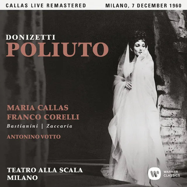 Music print | Gaetano Donizetti & Maria Callas - Donizetti: Poliuto (1960 - Milan) - Callas Live Remastered poster connecté