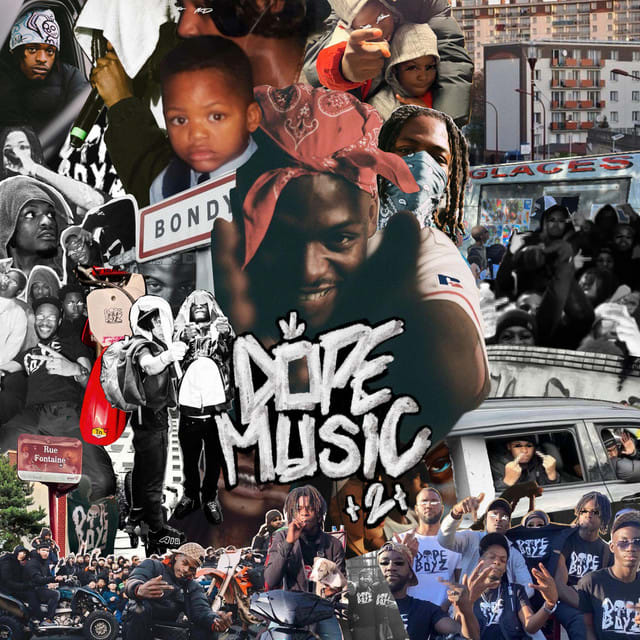 Music print | Diddi Trix - DOPE MUSIC, Vol. 2 poster connecté