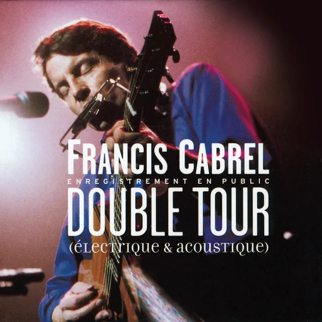 Music print | Francis Cabrel - Double Tour poster connecté