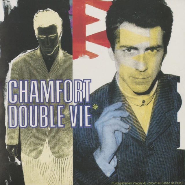 Music print | Alain Chamfort - Double vie (Enregistré au Casino de Paris) poster connecté